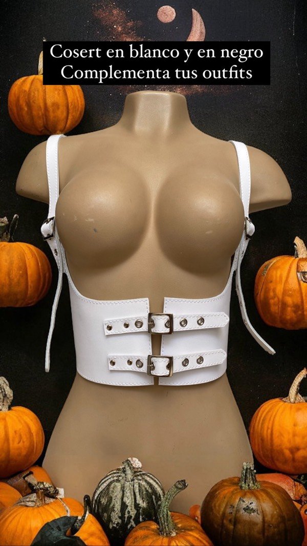 CORSET CORREA BLANCO