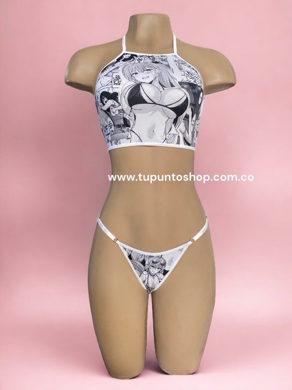 TOP + TANGA AHEGAO