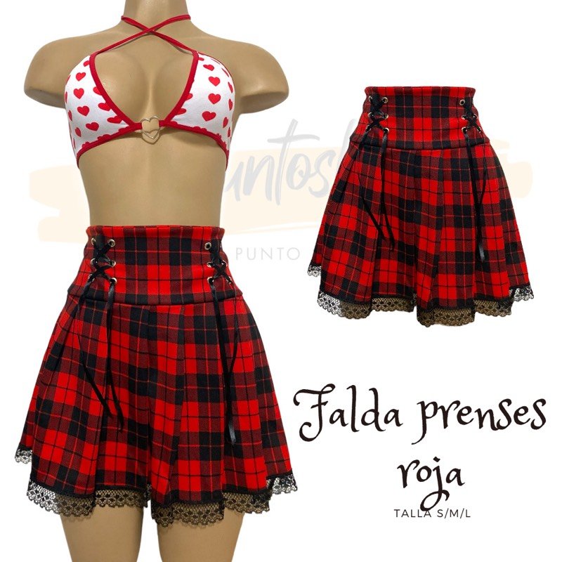 FALDA PRENSES ROJA