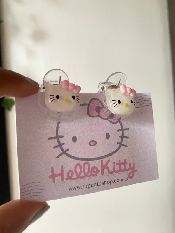 GANCHITOS KITTY PAR