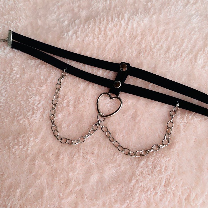 CHOKER DOBLE HEART