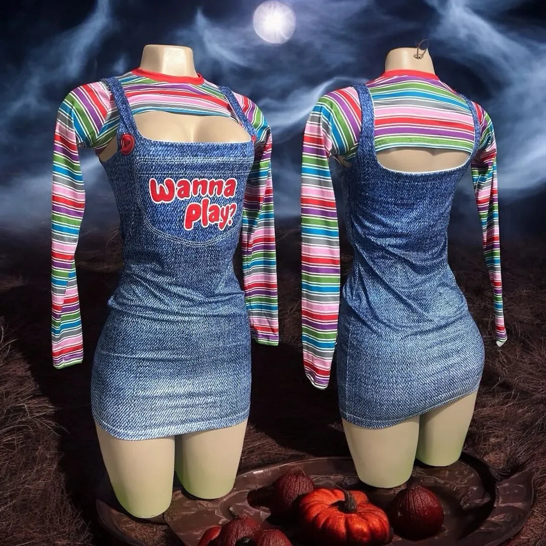 VESTIDO+BUZO CHUCKY