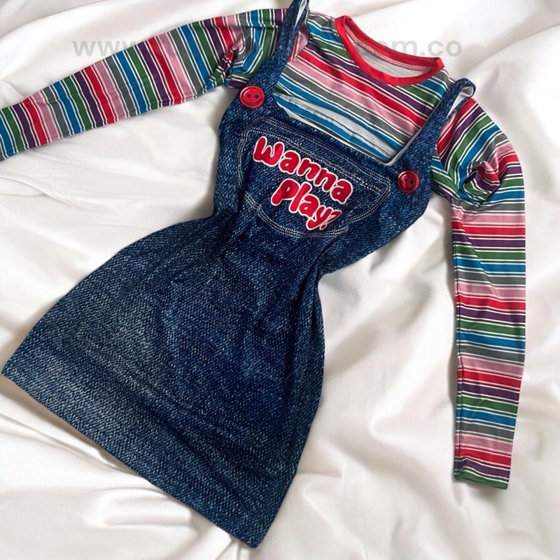 VESTIDO+BUZO CHUCKY