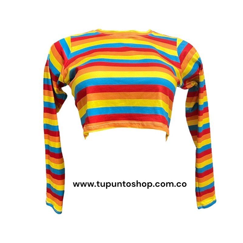 BUZO CROP TOP PRIDE