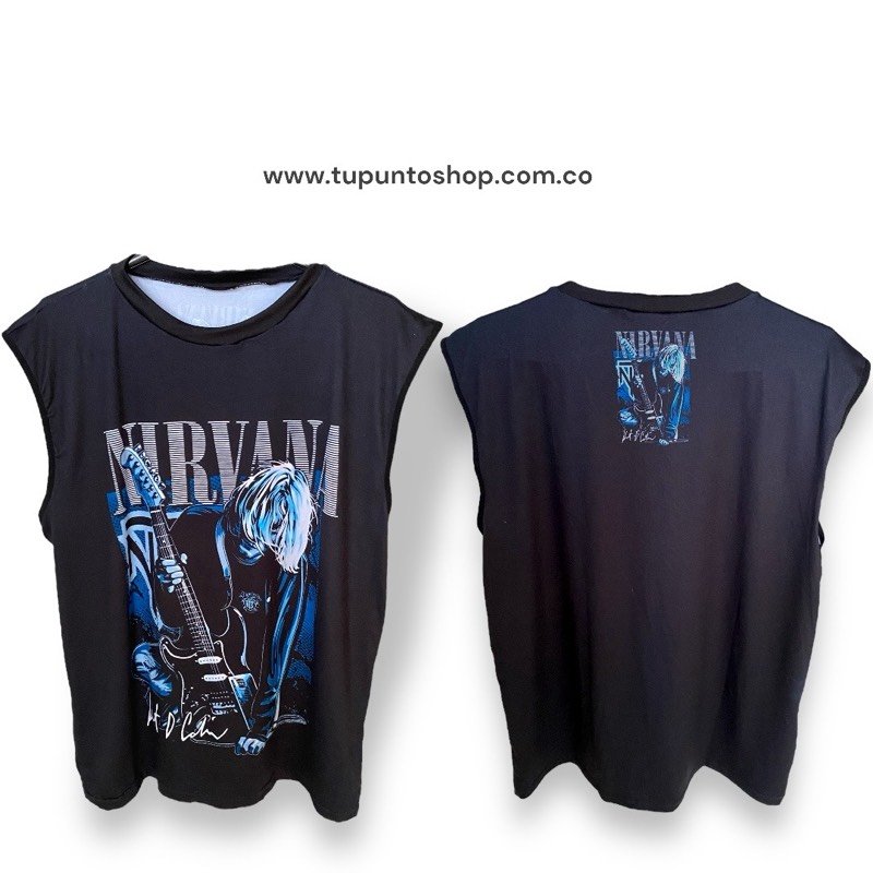 CAMISA ESQUELETO NIRVANA