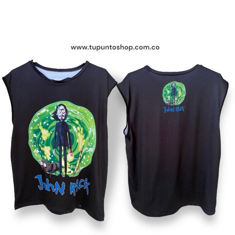 CAMISA ESQUELETO JOHN RICK