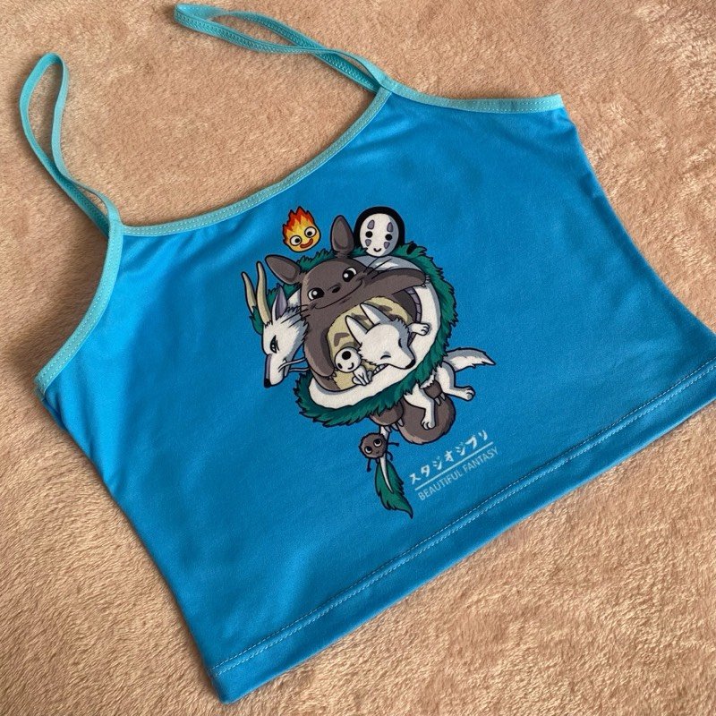 BLUSA TIRAS TOTORO