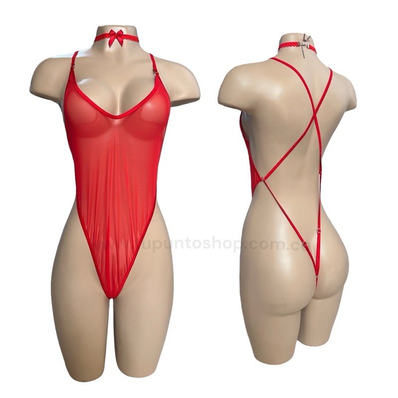 BODY RED + CHOKER