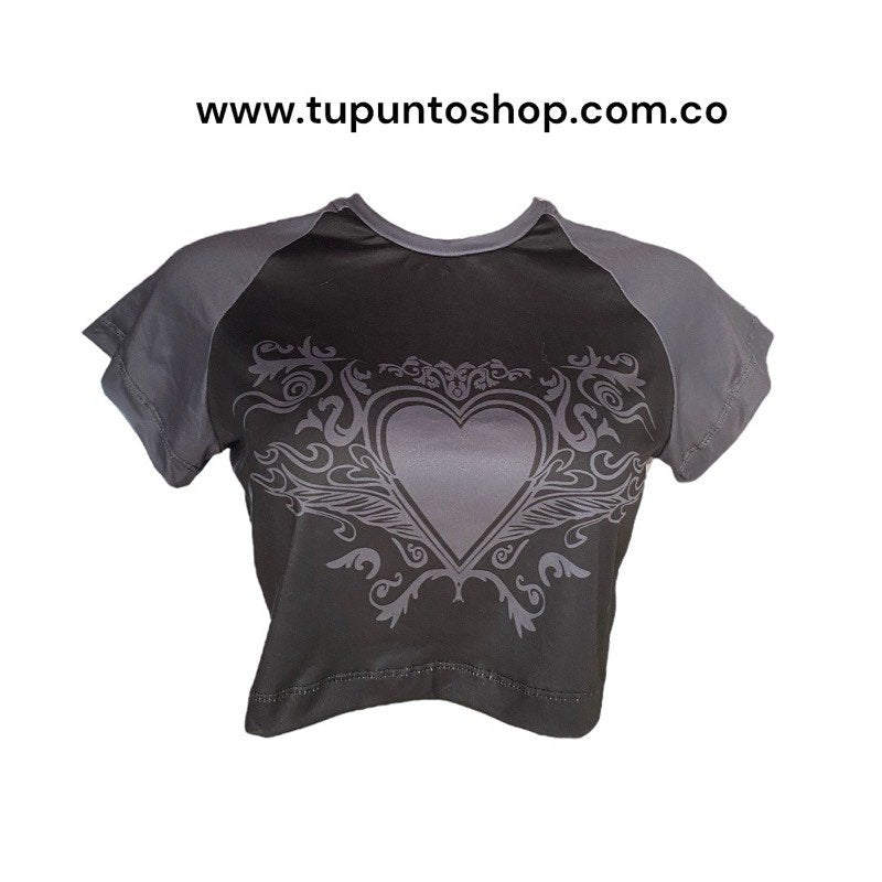 BLUSA HEART DARK