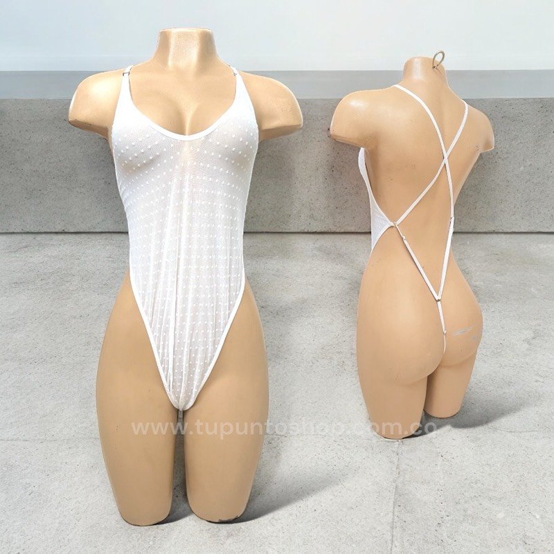 BODY MALLA TEX BLANCA