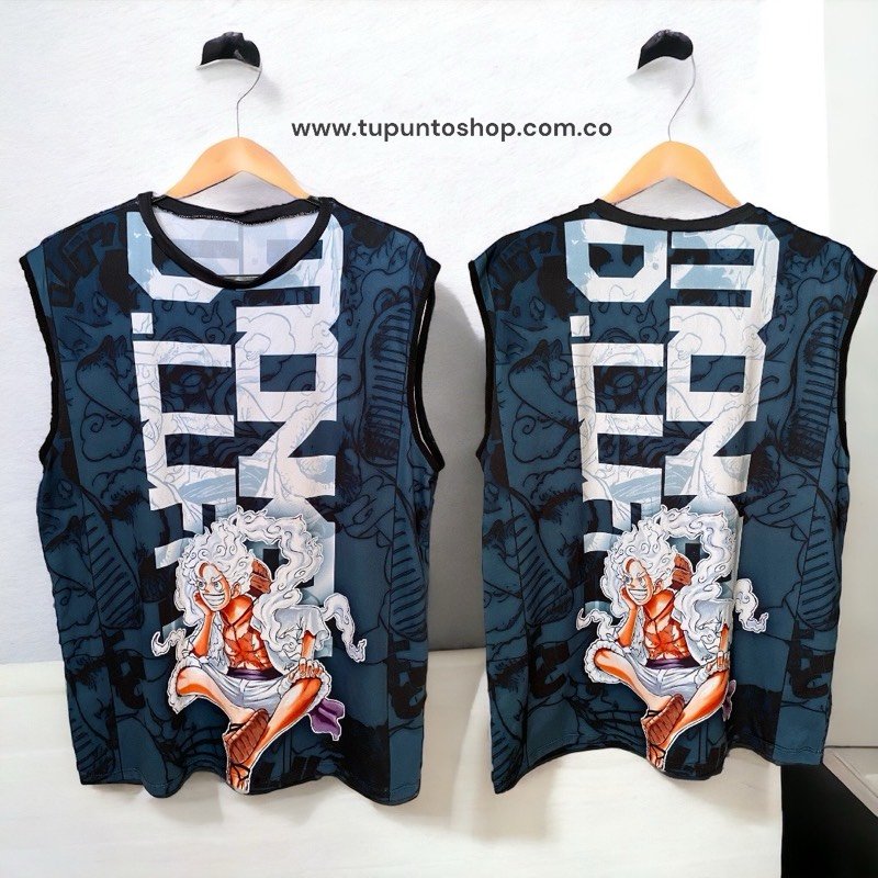 CAMISA ESQUELETO LUFFY
