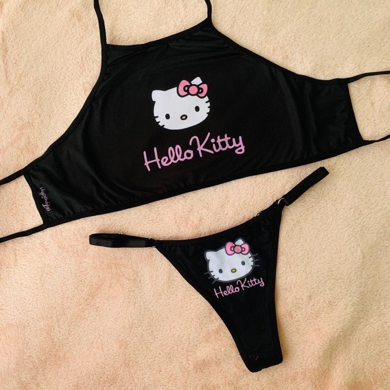 TOP KITTY + TANGA