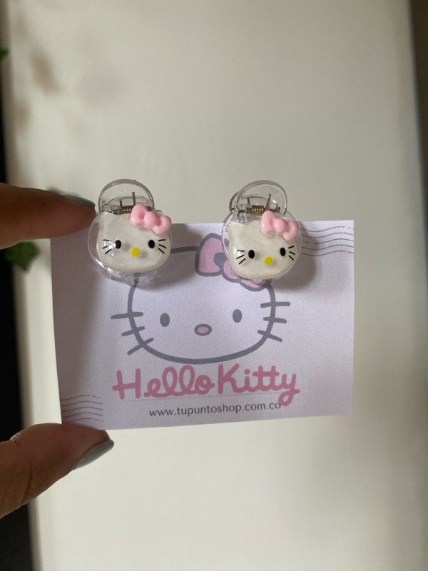 GANCHITOS KITTY PAR