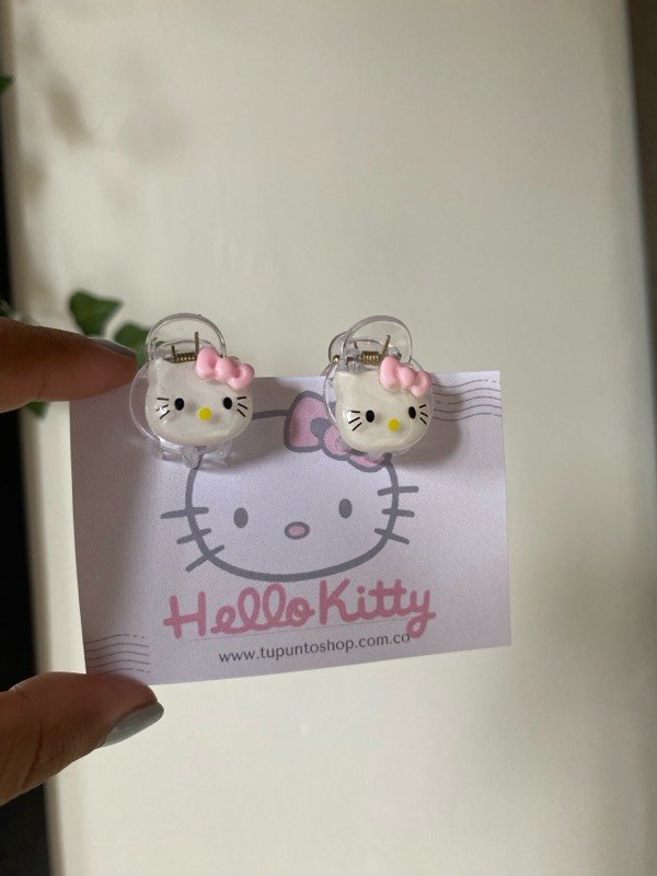 GANCHITOS KITTY PAR