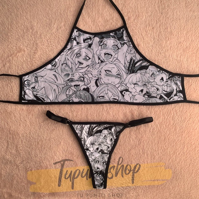 TOP + TANGA AHEGAO