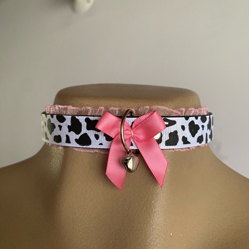 CHOKER VAQUITA ROSA