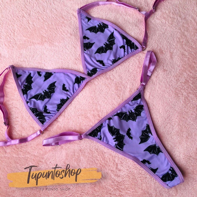 SET LILA HALLOWEN