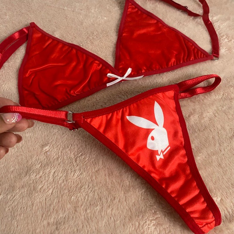 BIKINI PLAY BOY POMPÓN