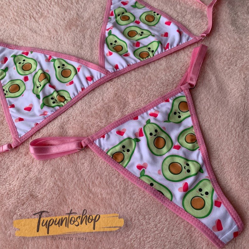 SET AVOCADO KAWAI