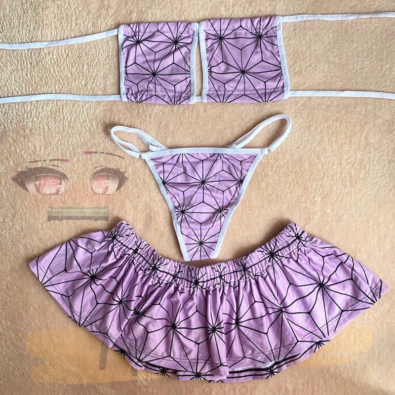 SOLEADOR + MINI FALDA NEZUKO