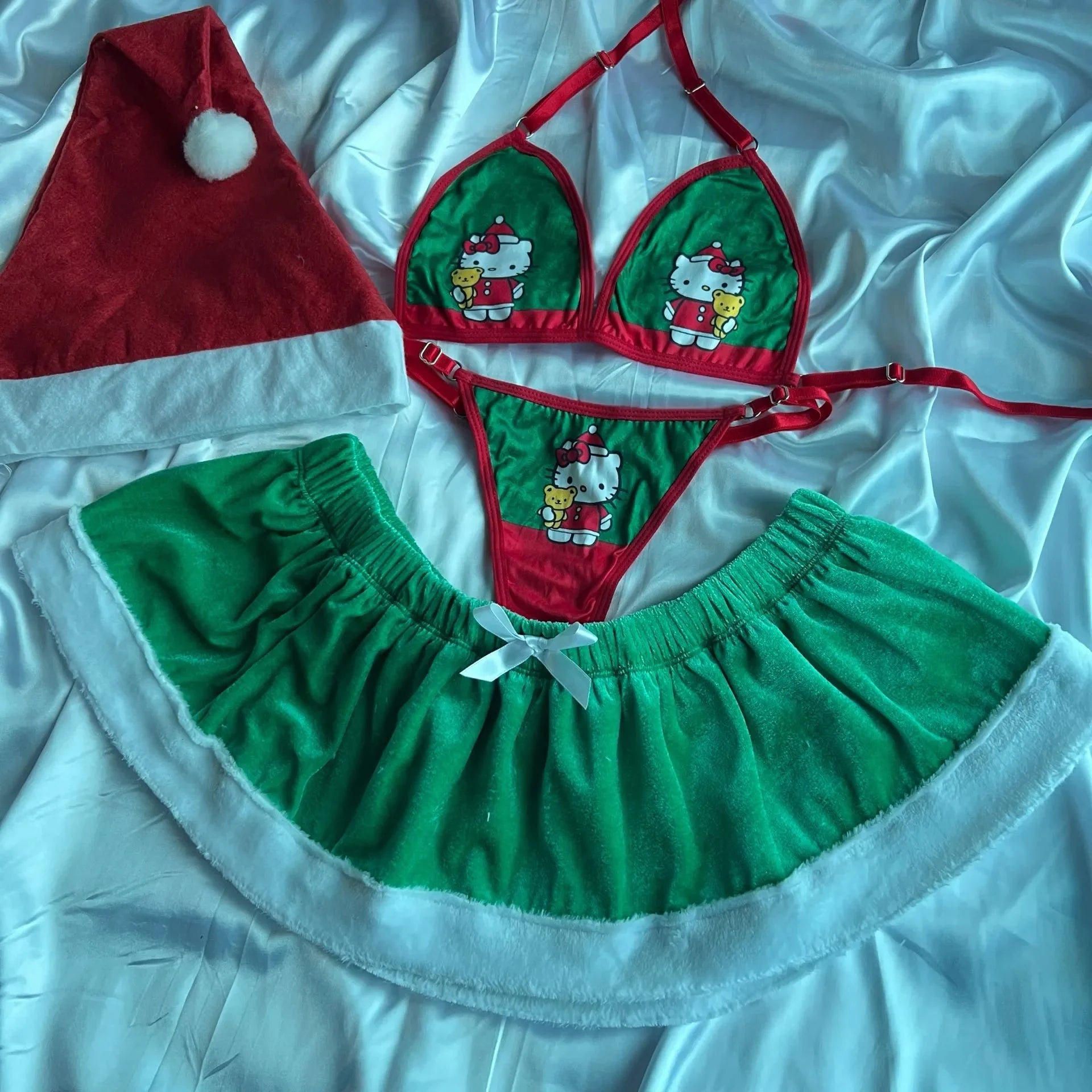 TRAJE NAVIDEÑO KITTY