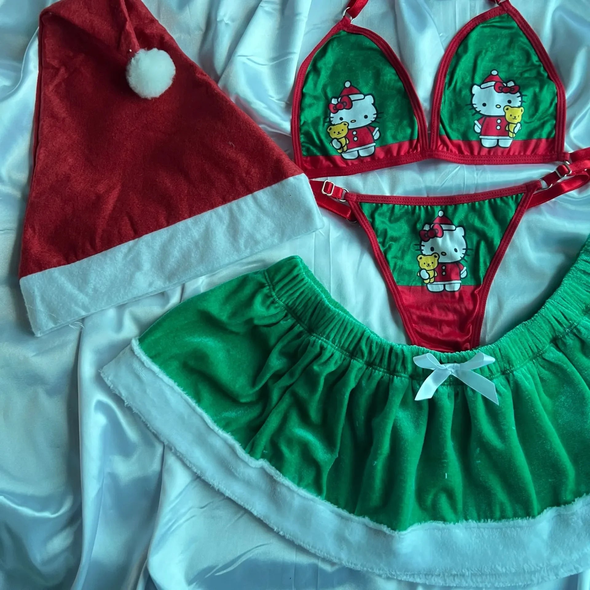 TRAJE NAVIDEÑO KITTY