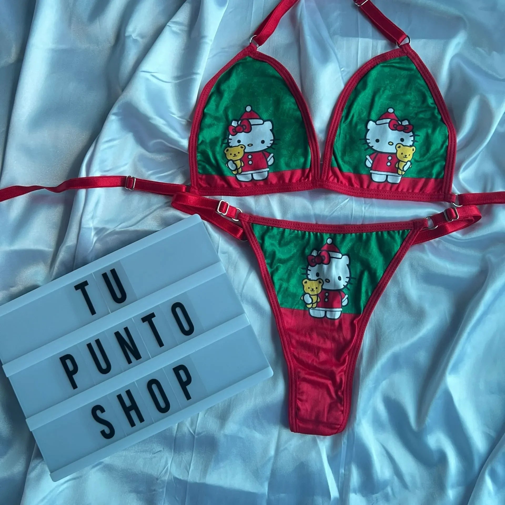 TRAJE NAVIDEÑO KITTY