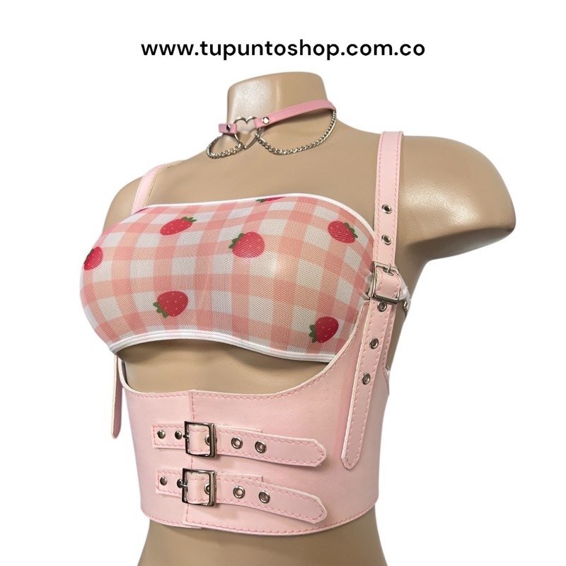 CORSET ROSADO