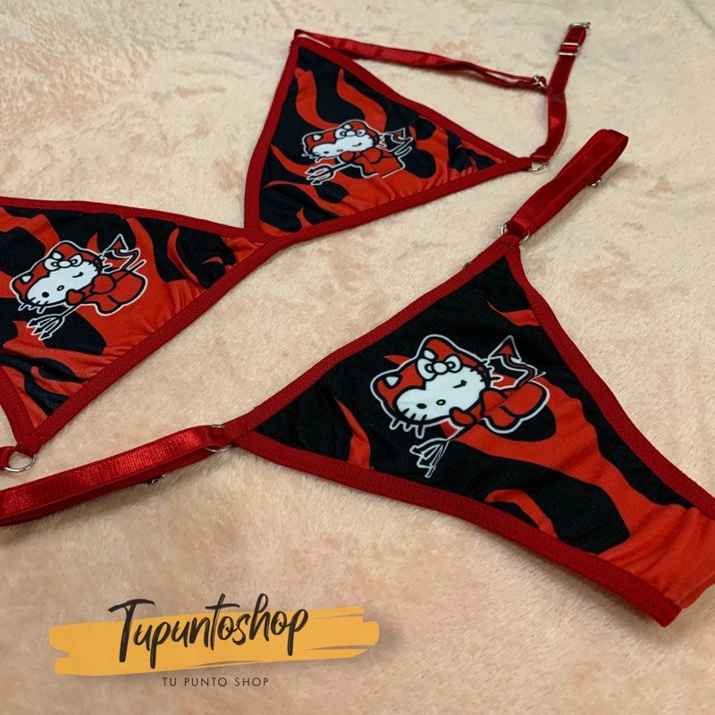 SET HELLO KITTY EN LLAMAS