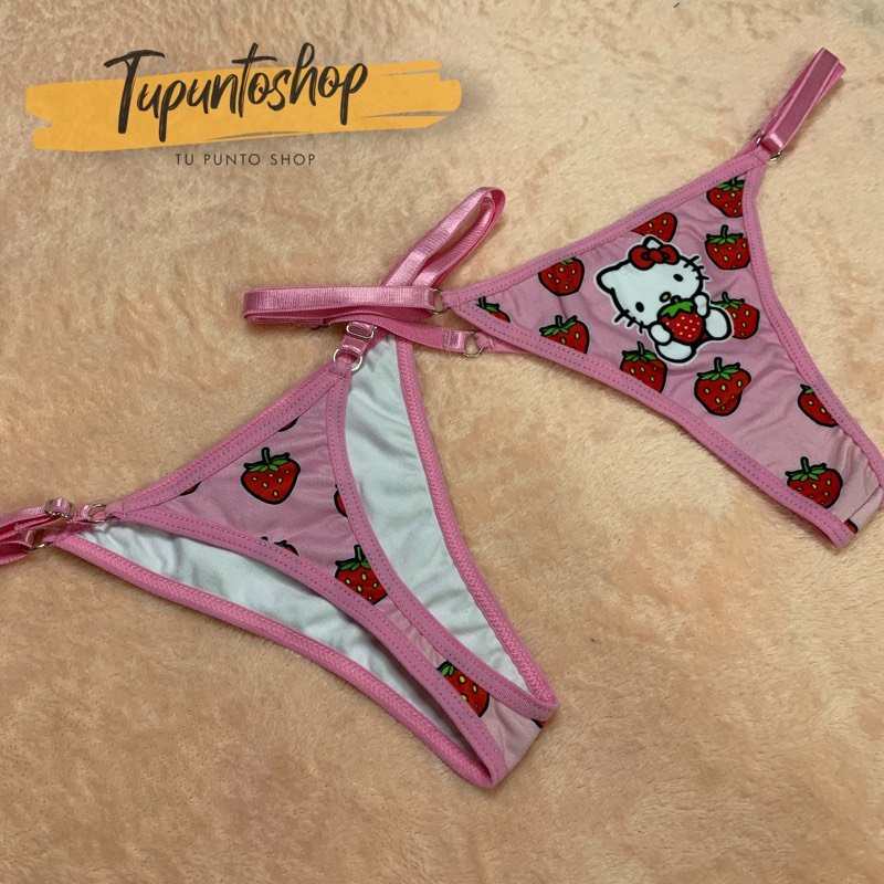 SET HELLO KITTY ROSADO