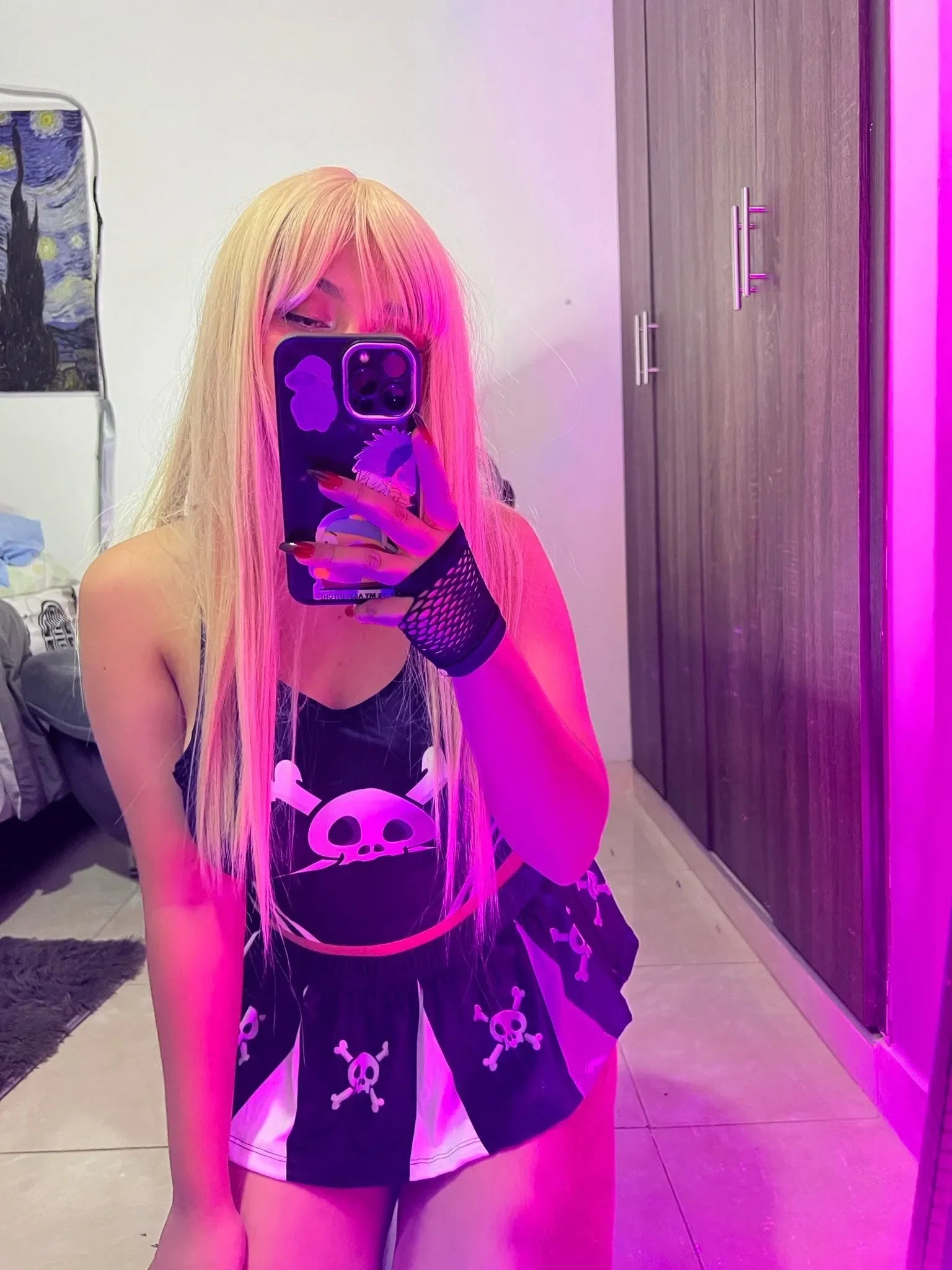TRAJE PORRISTA