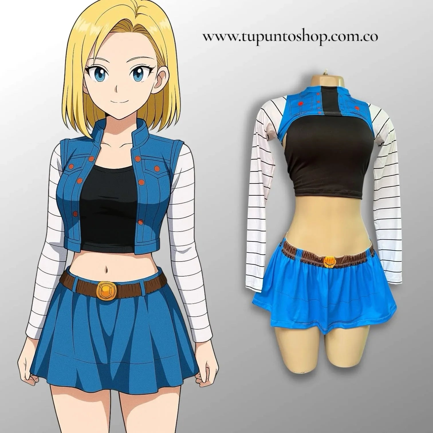 COSPLAY ANDROIDE 18