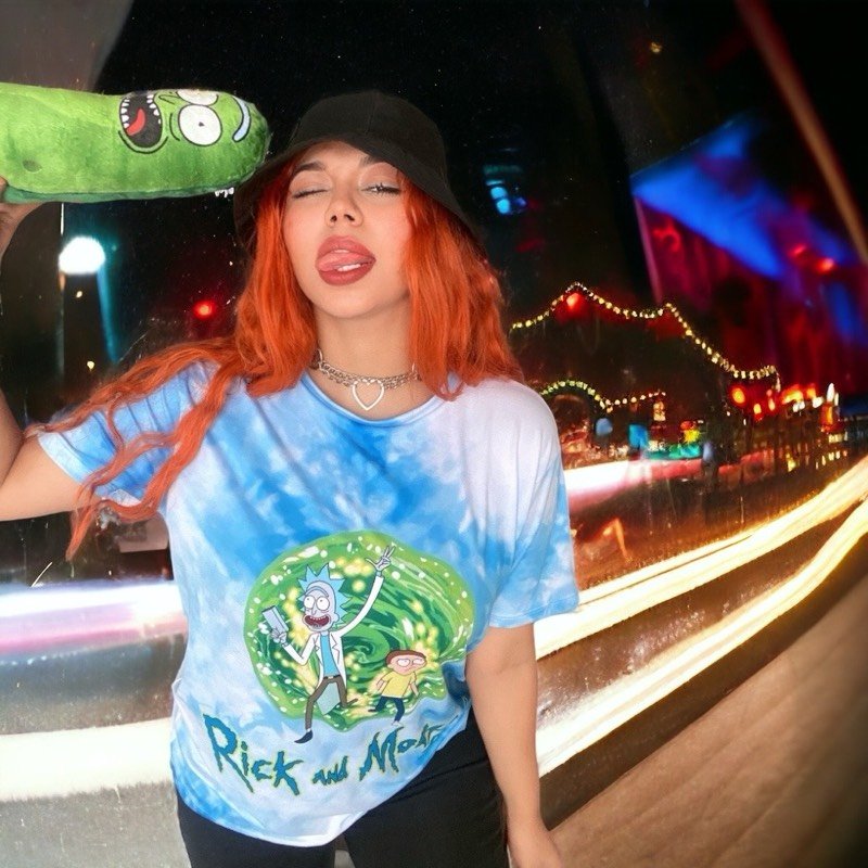 CAMISA TIE DYE RICKYMORTY